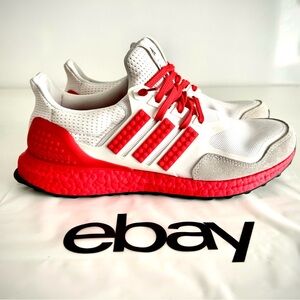 Adidas x Lego, Ultraboost Running Shoes, Red and White